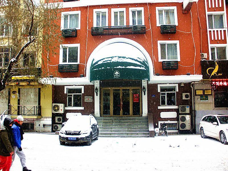Greentree Inn Heilongjiang Harbin Zhongyang Street Business Hotel Luaran gambar